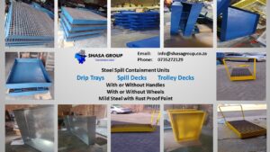 steel drip trays